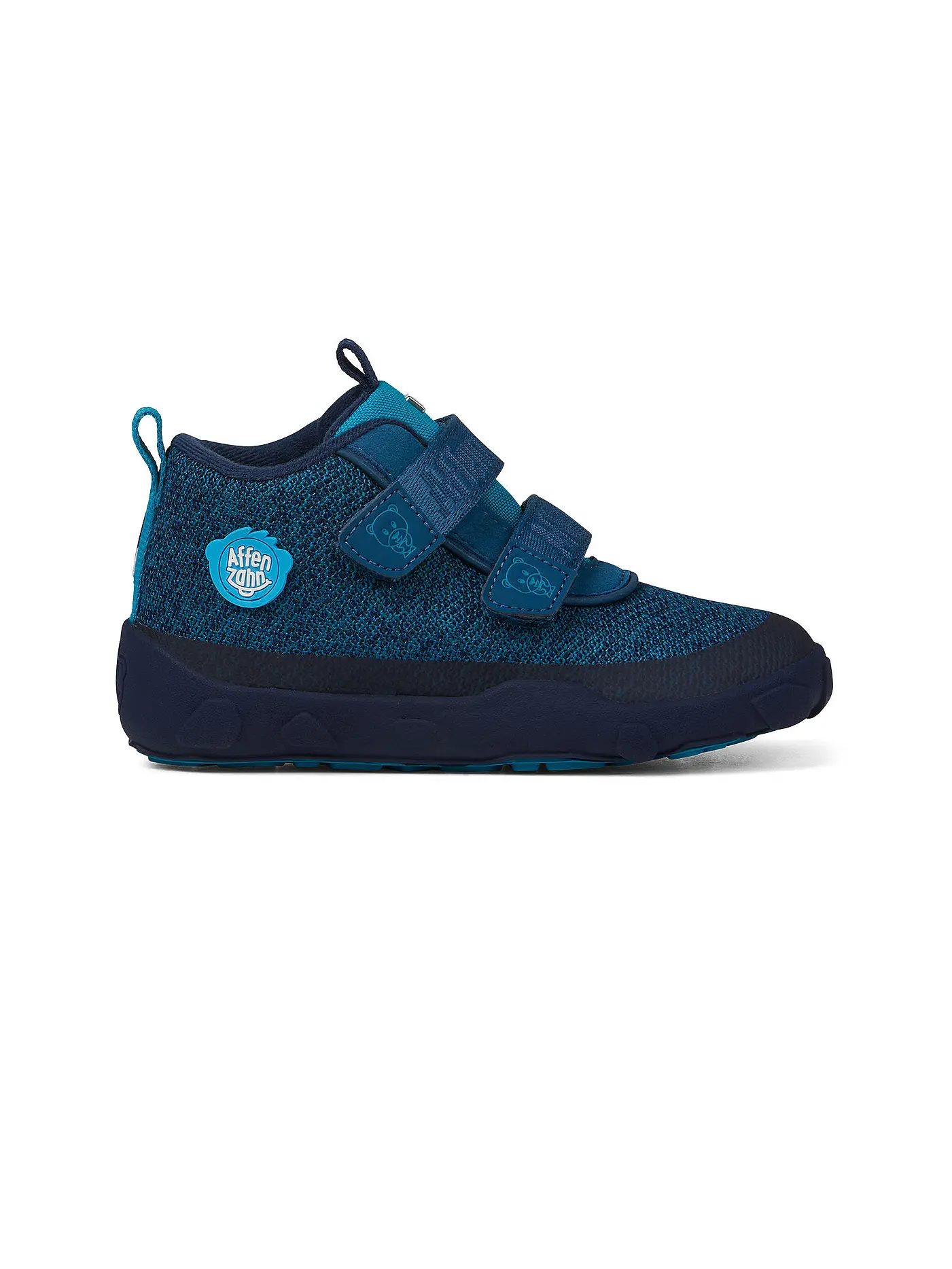 AFFENZAHN | Kinder Barfußschuhe -  Übergangsschuhe HAPPY FLAMINGO | blau